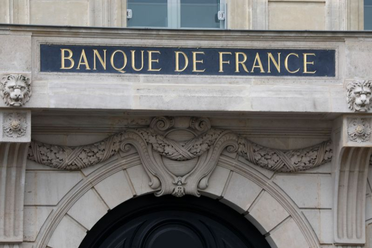 Façade du siège de la Banque de France à Paris