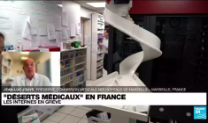 Déserts médicaux en France : les internes en grève