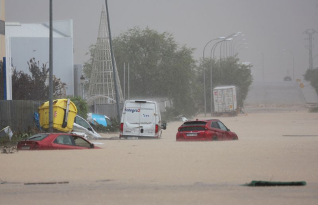 Conséquences des inondations à Tolède