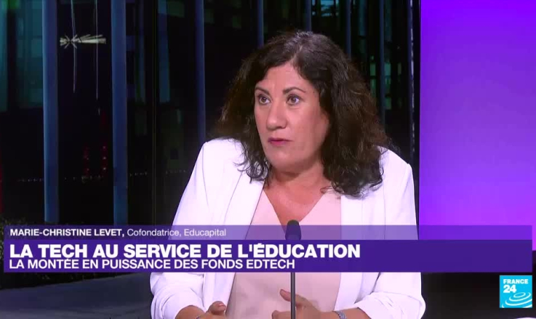 Marie-Christine Levet : "Le numérique est une formidable aide pour le professeur"