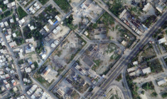 Image satellite, prise le 4 mars 2026 par Planet Labs PBC, montrant une école de Minab, en Iran, après un bombardement présumé le 28 février au premier jour de la guerre au Moyen-Orient ( 2026 Planet Labs PBC / - )