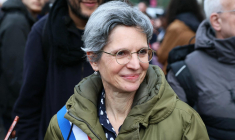 Sandrine Rousseau à Paris le 11 décembre 2023. ( AFP / ALAIN JOCARD )