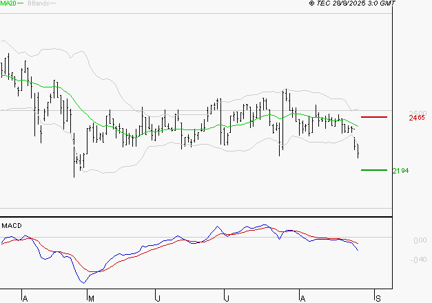 LECTRA : Sous les résistances, une consolidation est probable