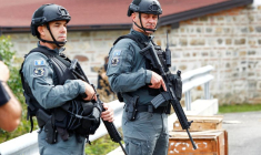 Conséquences d'une fusillade au Kosovo