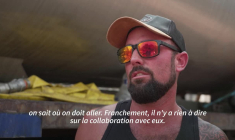 Incendie en Gironde: des bénévoles travaillent "main dans la main" avec les pompiers