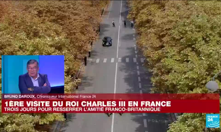REPLAY - Charles III en France : revivez la première séquence du roi à Paris