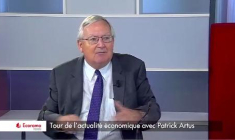 Croissance : La France ira "un peu mieux cette année" déclare Patrick Artus, directeur de la recherche et des études économiques de Natixis (VIDEO)