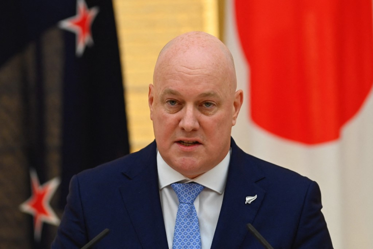 Le Premier ministre néo-zélandais Christopher Nuxon (illustration) ( POOL / DAVID MAREUIL )