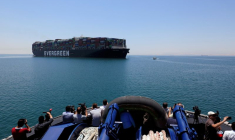 RECORD DE RECETTES ANNUELLES POUR LE CANAL DE SUEZ MALGRÉ L'EVER GIVEN