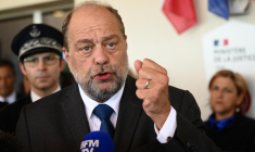 Eric Dupond-Moretti, au Pontet, le 28 juillet 2023 ( AFP / CHRISTOPHE SIMON )