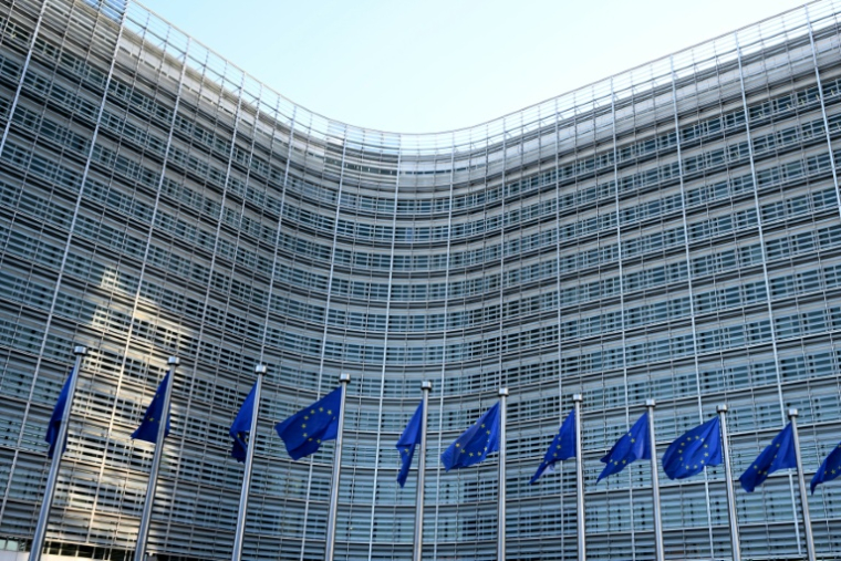 Le siège de l'Union européenne, à Bruxelles le 15 décembre 2025.  ( AFP / Nicolas TUCAT )