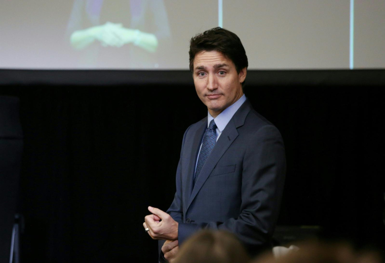 Justin Trudeau avait porté la mesure en 2021 ( AFP / Dave Chan )
