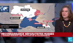 Crise en Ukraine : situation périlleuse pour Zelensky, qui doit s'adresser à la fois aux ukrainiens et aux Occidentaux