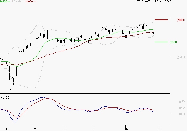 RUBIS : Une consolidation vers les supports est probable