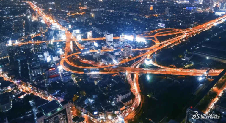 Selon les experts de Société Générale Cross Asset Research, l'éditeur de logiciels Dassault Systèmes est le grand favori pour intégrer l'indice CAC 40 le mois prochain. (© Dassault Systèmes / capture)