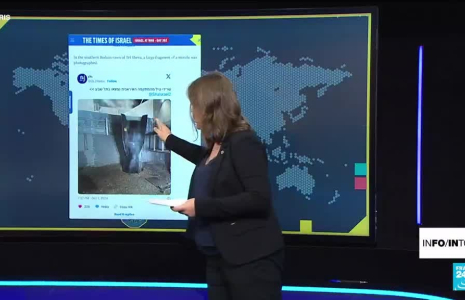 Missiles iraniens sur Israël : non, cette vidéo ne montre pas Netanyahou courir vers son bunker