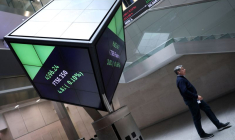 Au siège du LSEG (London Stock Exchange Group) à Paternoster Square, Londres