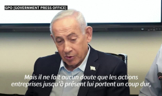 Netanyahu: Israël n'en "a pas encore fini" avec le pouvoir iranien