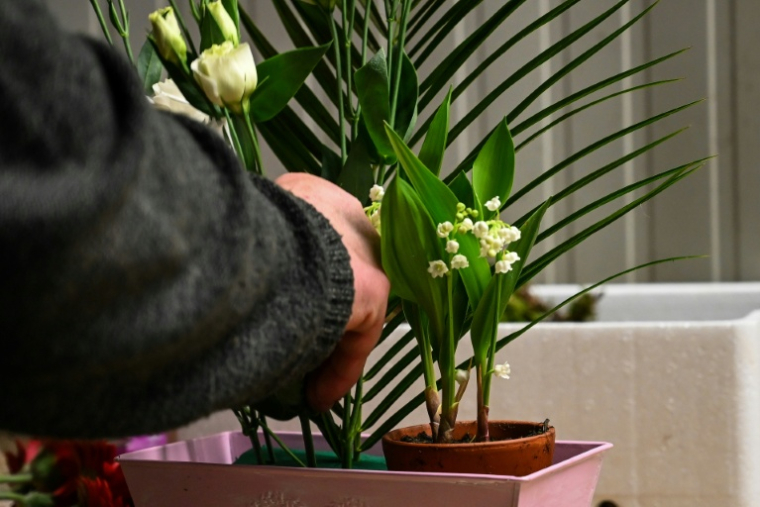 Le 1er-Mai est un jour obligatoirement chômé et payé. Le Code du Travail prévoit toutefois que les établissements qui ne peuvent pas interrompre leurs activités peuvent faire travailler leurs salariés, en les payant double ( AFP / DENIS CHARLET )