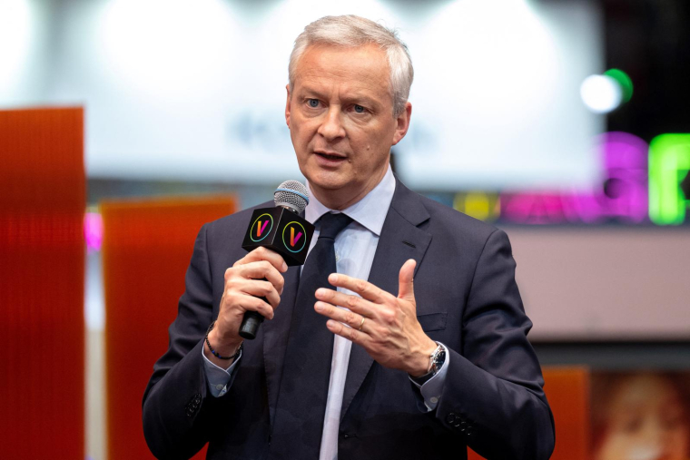 Le ministre de l'Economie Bruno Le Maire. ( AFP / BERTRAND GUAY )