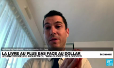 La livre sterling atteint un plus bas historique face au dollar