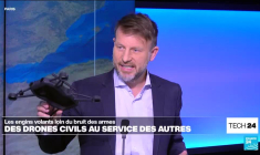 Ces drones loin du bruit des armes