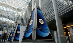 Photo d'archives d'un atrium au siège de la Banque mondiale à Washington