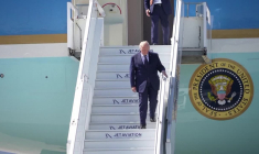 Trump arrivé à Genève d'où il se rendra au sommet du G7