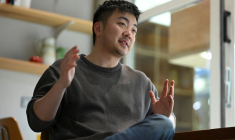 Carl Pei, PDG de Nothing, est interviewé au siège de Nothing à Londres