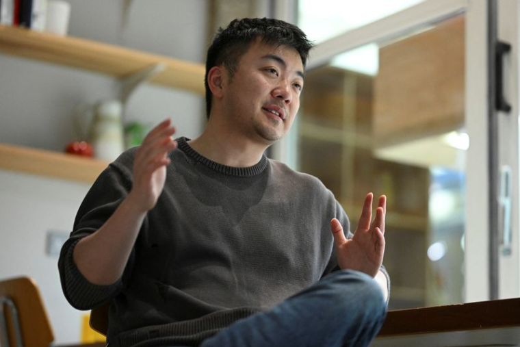 Carl Pei, PDG de Nothing, est interviewé au siège de Nothing à Londres