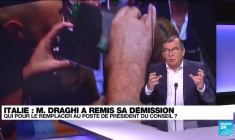 Italie : Draghi a remis sa démission, vers des élections anticipées à l'automne
