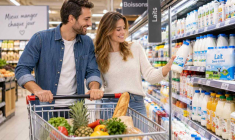 Quels aliments il est interdit de déballer ou d'acheter isolément en magasin ? (Crédit : Boursorama / image générée par IA)