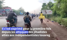 Attaques au Mali: le chef de la junte affirme que "la situation est maîtrisée"