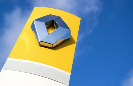 Le losange, logo de la marque Renault. (Crédit:  / Adobe Stock)