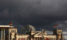 Siège du Reichstag, la chambre basse du parlement allemand, le Bundestag, à Berlin
