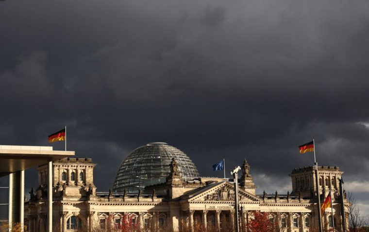 Siège du Reichstag, la chambre basse du parlement allemand, le Bundestag, à Berlin