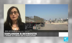 Explosions au port de Beyrouth : l’armée libanaise au chevet de la population