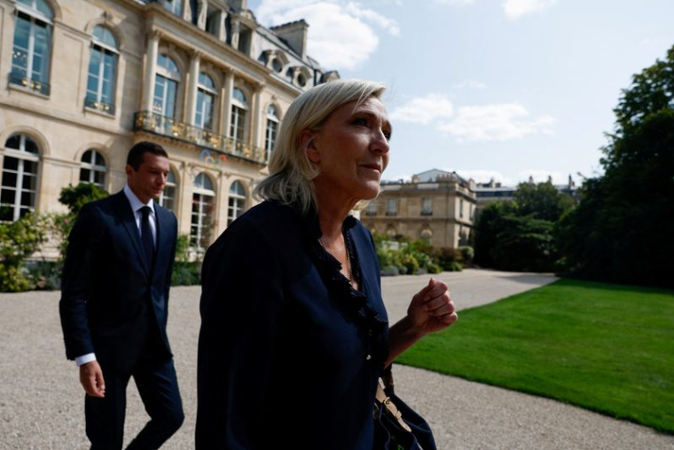 French President Macron meets party leaders for talks to discuss appointing a new prime minister, in Paris