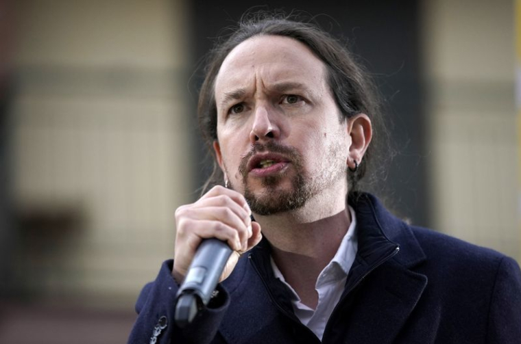 ESPAGNE: LE CHEF DE FILE DU PARTI PODEMOS SE RETIRE DE LA VIE POLITIQUE