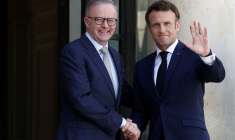 LA FRANCE ET L'AUSTRALIE RÉINITIALISENT LEURS RELATIONS BILATÉRALES