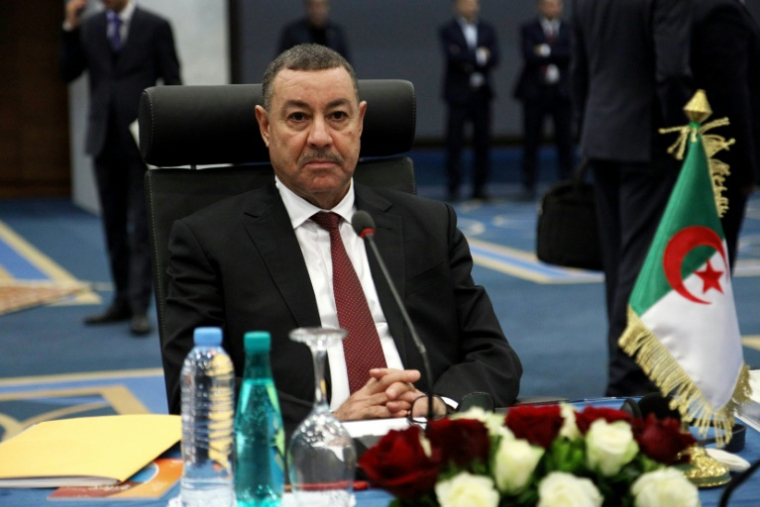Le ministre algérien de l'Intérieur Saïd Sayoud participe à une rencontre avec son homologue français Laurent Nuñez, à Alger, le 16 février 2026 ( AFP / STRINGER )
