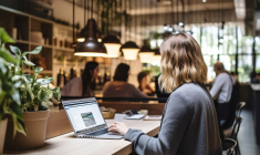 (Trouver un endroit inspirant pour travailler est un facteur clé pour le bien-être et la productivité de l'autoentrepreneur - Visuel Adobe Stock)