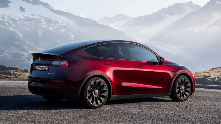 Une Tesla model Y