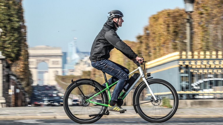 Le Valeo Smart e-Bike System est la première solution au monde à intégrer moteur électrique et boîte de vitesses automatique adaptative dans le pédalier. (crédit : David Reygondeau)