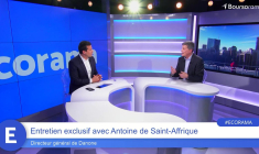 Antoine de Saint-Affrique (DG de Danone) : "Le regard des investisseurs est en train de changer sur Danone !"