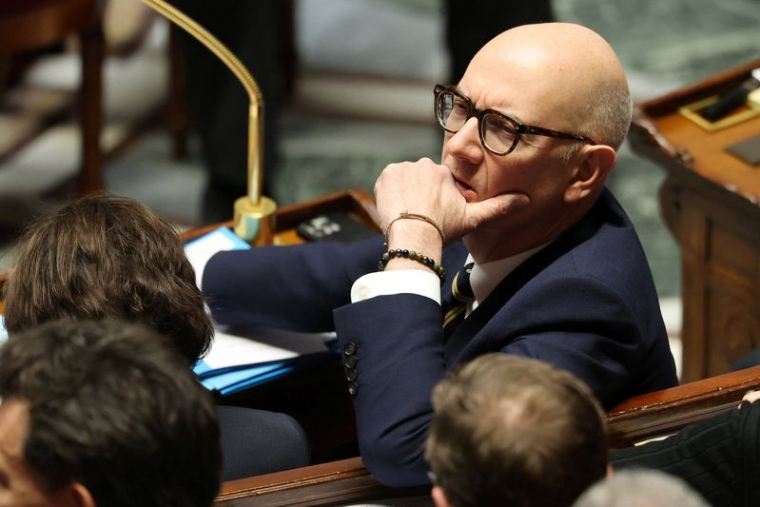 Le ministre français de l'Économie, Roland Lescure, à l'Assemblée nationale