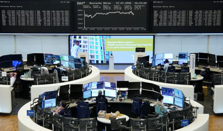 La Bourse de Francfort