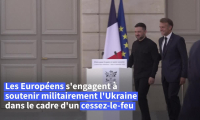 Zelensky salue une avancée "concrète" après l'engagement de 26 pays pour l'Ukraine