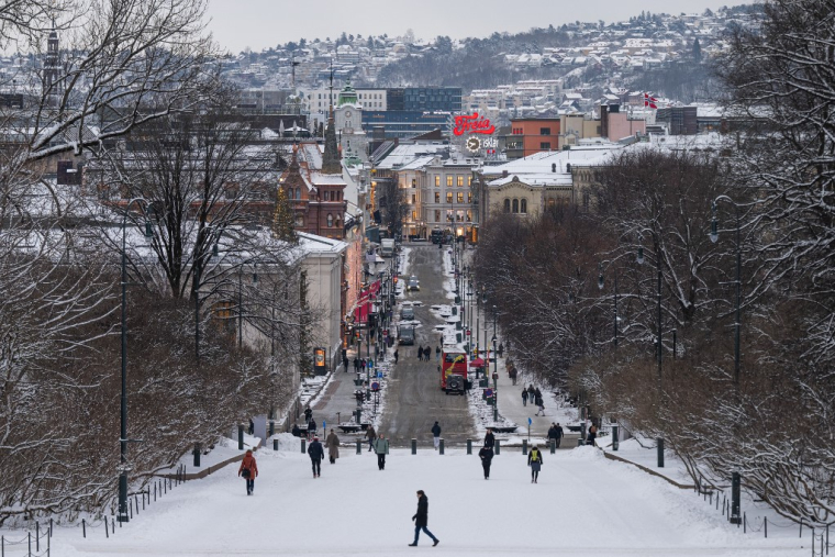 Oslo, en Norvège. ( AFP / JONATHAN NACKSTRAND )