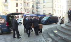 Obsèques de l'ancien maire de Paris Jean Tiberi